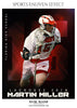 Martin Miller - Lacrosse Sports Enliven Effects Photography Template - Photography Photoshop Template