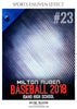 Miton Ruben Baseball Sports Enliven Effects Photoshop Template - Photography Photoshop Template