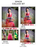 Christina - Senior Collage Photoshop Template - Photography Photoshop Template