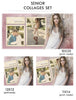 Alise -Senior Collage Photoshop Template - Photography Photoshop Template