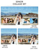 Emilia -Senior Collage Photoshop Template - Photography Photoshop Template