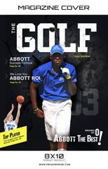 Golf - Sports Photography Magazine Cover