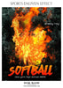 Shelly Roy - Softball Sports Enliven Effect Photography template - PrivatePrize - Photography Templates