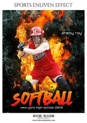 Best Selling Softball Bundle Photography Photoshop Template - PrivatePrize - Photography Templates