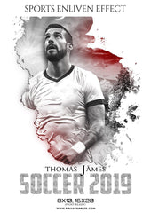 Thomas James - Soccer Sports Enliven Effects Photography Template