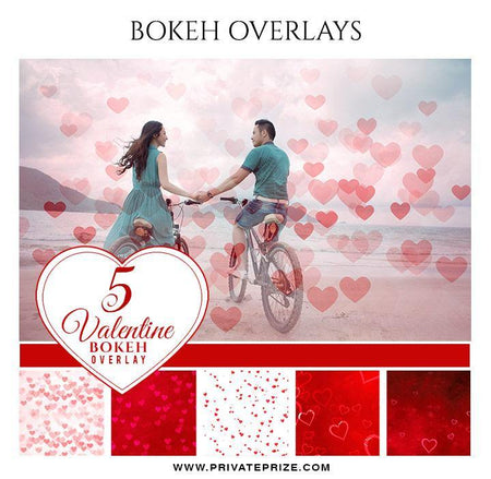 Valentine's - Bokeh Overlay Set - PrivatePrize - Photography Templates