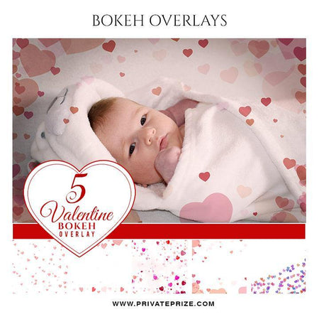 Heart - Designer Pearls Valentines Overlays - PrivatePrize - Photography Templates