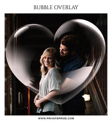 Heart Bubble Effect - Photography templates