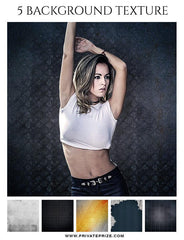 Grunge Texture Overlay Set