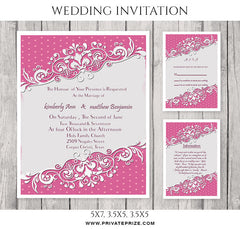 Kimberly&Matthew Wedding Invitation Card
