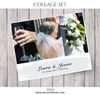 Leura &Jeson Wedding Collage Collection - Photography Photoshop Template