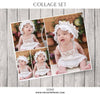 Baby Collage Set - Alena - Photography Photoshop Template