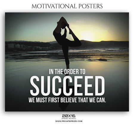 Success - Photography Photoshop Template