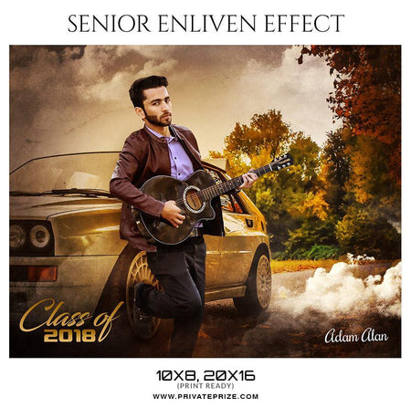 Adam Alan Senior Enliven Effect - PrivatePrize - Photography Templates