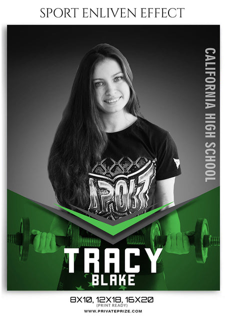 Tracy Blake-Fitness Mantra- Enliven Effects - Photography Photoshop Template