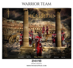 The Warriors - Sports Photography Template