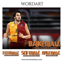 Sports Wordart- Designer Pearls