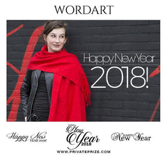 New Year - Word Art