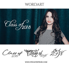 Word art Set Photography Template