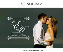 Earna And Dave - Wedding Monograms